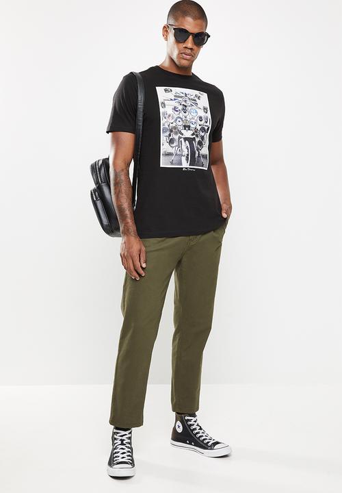 Ben Sherman - Headlamps tee - black