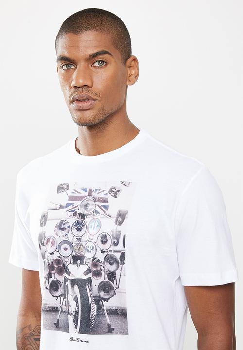 Ben Sherman - Headlamps tee - white 
