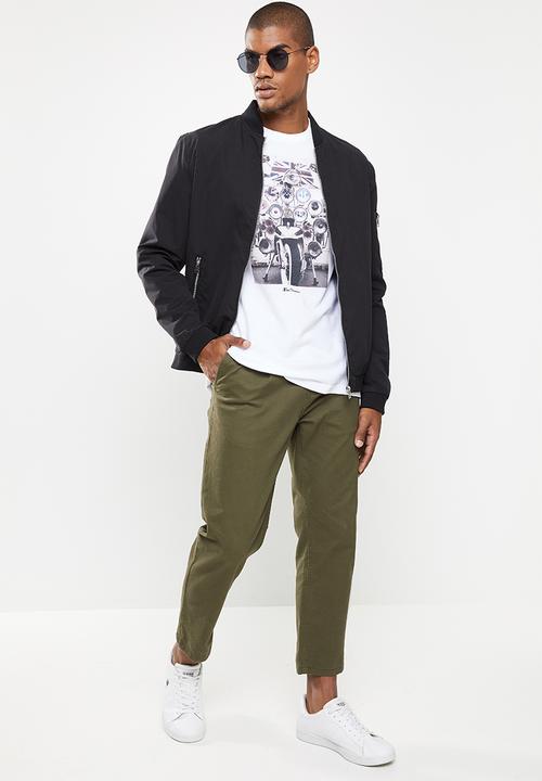 Ben Sherman - Headlamps tee - white 