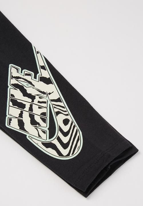 Nike - Nkg electric zebra legging - black