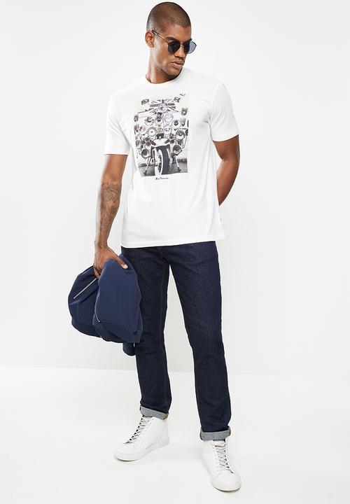 Ben Sherman - Headlamps tee - ivory
