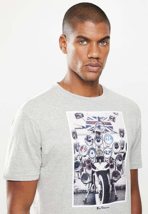 Ben Sherman - Headlamps tee - grey