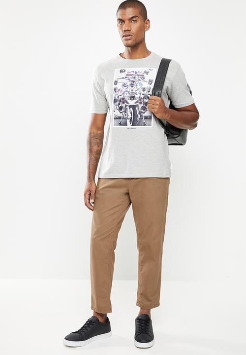 Ben Sherman - Headlamps tee - grey