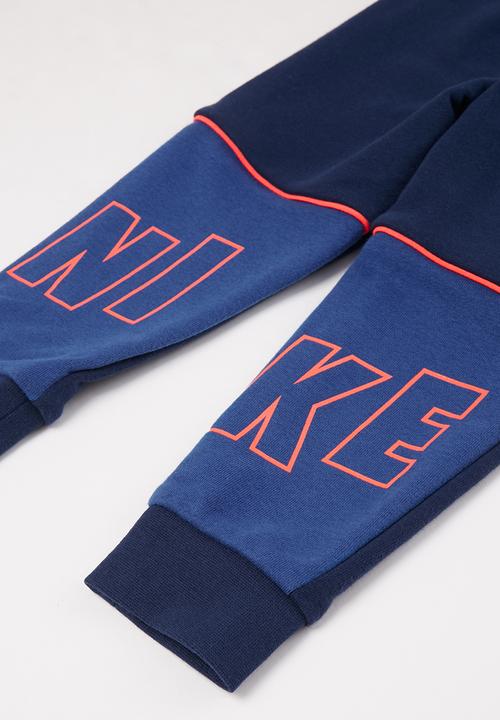 Nike - Nkb glow colour blocked pant - blue 