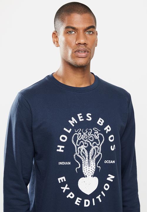 Holmes Bro's - Expedition sweat - navy 