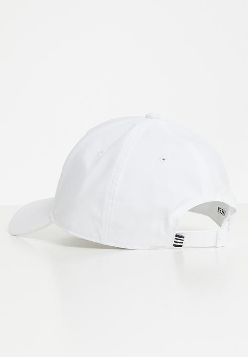 adidas Performance - Baseball cap embroidered - white & black
