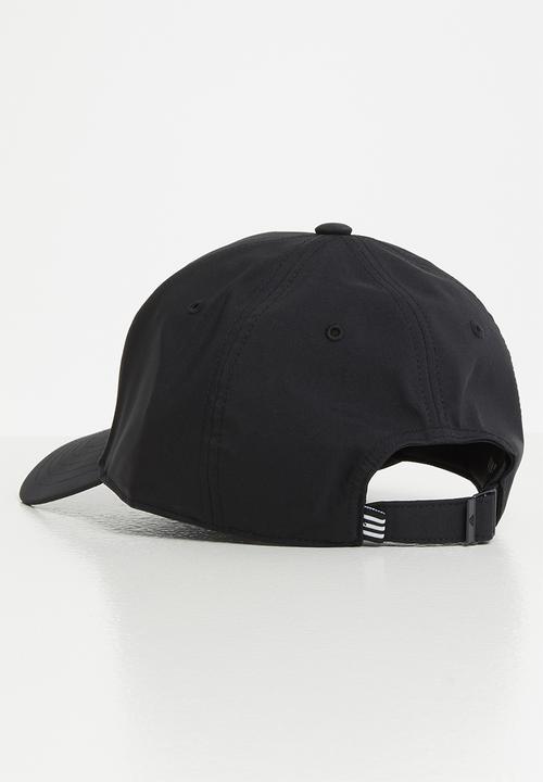 adidas Performance - Baseball cap embroidered - black & white
