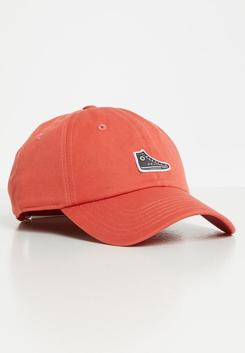 Converse - Chuck 70 patch baseball cap - salmon pink