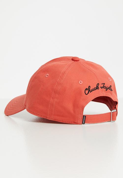 Converse - Chuck 70 patch baseball cap - salmon pink