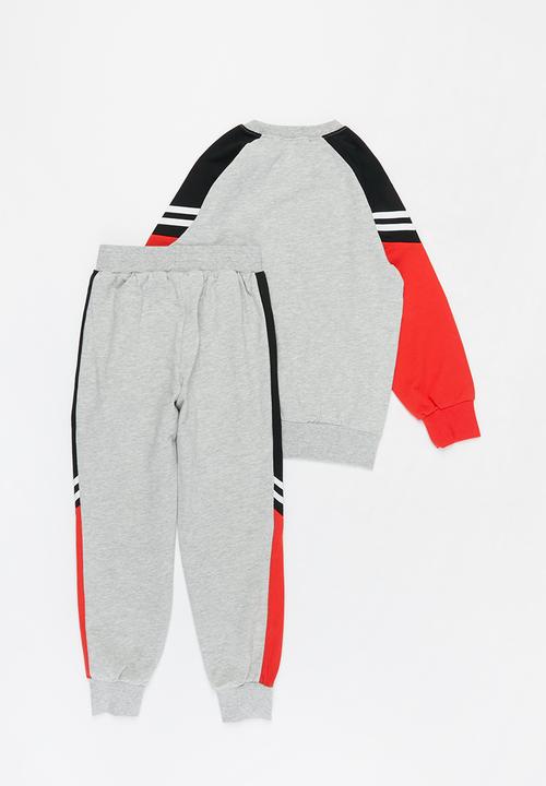 Pop Candy - Boys tracksuit - grey melange