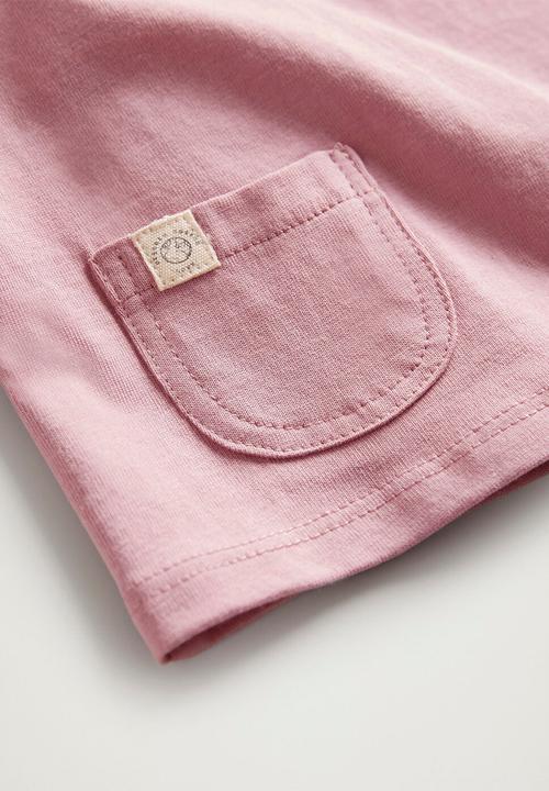 MANGO - Basi8 long sleeve tee - pink