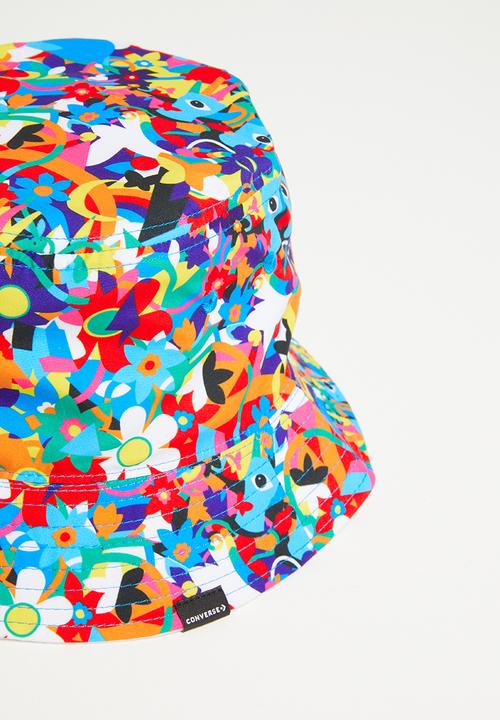 Converse - Reversible pride bucket hat - multi 