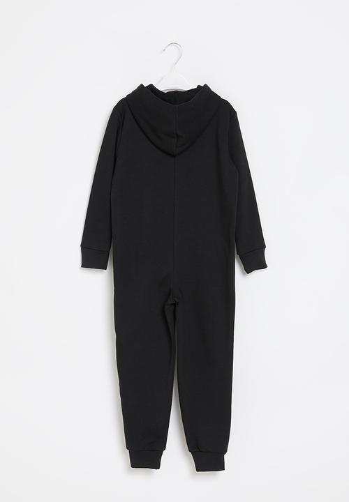 Pop Candy - Younger boys graphic printed onesie - black