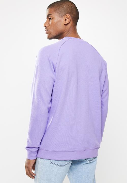 adidas Originals - Essential crew sweatshirt - purple