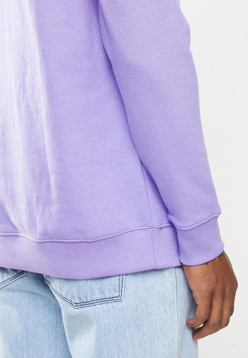 adidas Originals - Essential crew sweatshirt - purple