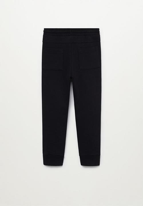 MANGO - Steven trousers - black