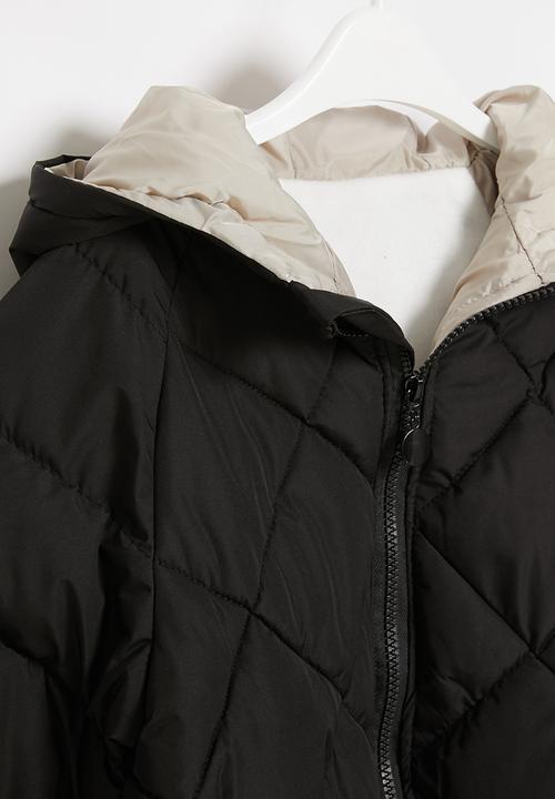 Pop Candy - Boys puffer jacket - black