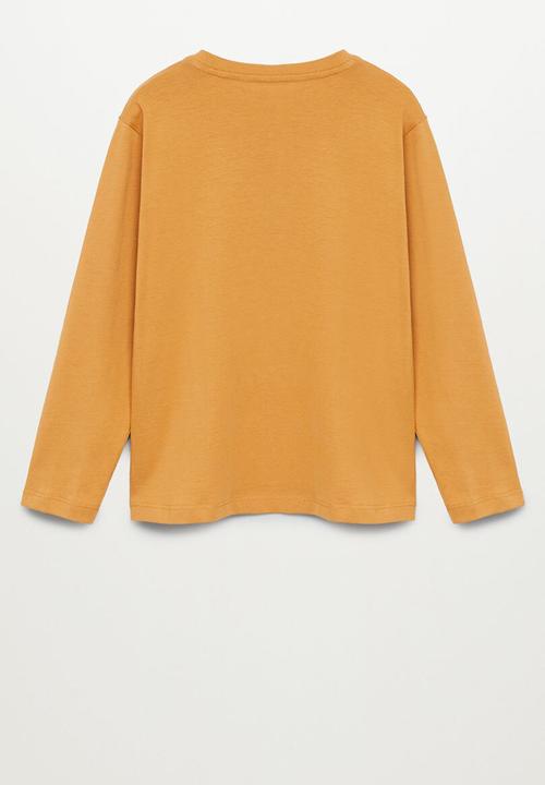 MANGO - Spencer8 long sleeve tee - yellow