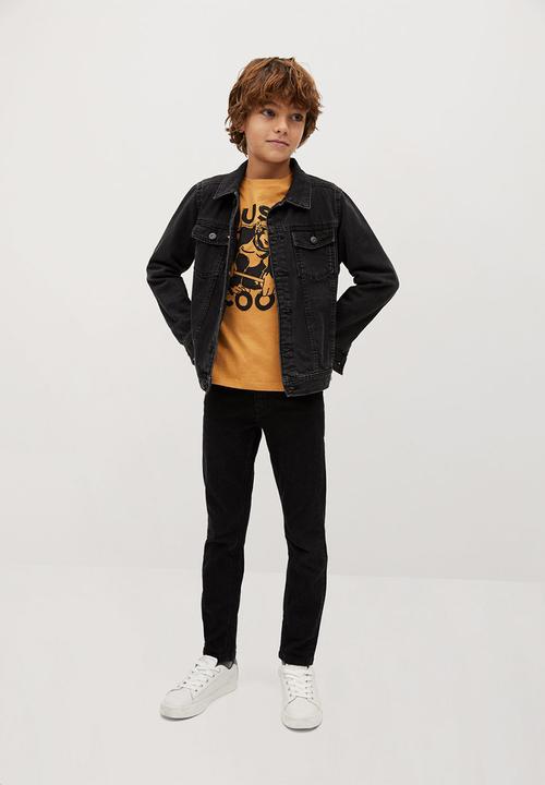 MANGO - Spencer8 long sleeve tee - yellow