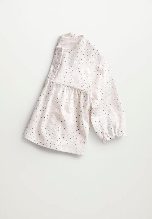 MANGO - Lina long sleeve tee - white
