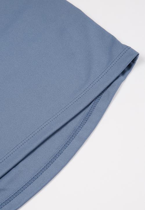 Under Armour - Tech graphic big logo tee - blue 