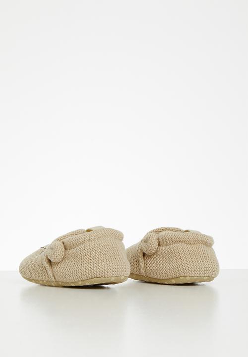Pop Candy - Baby boys slippers - brown