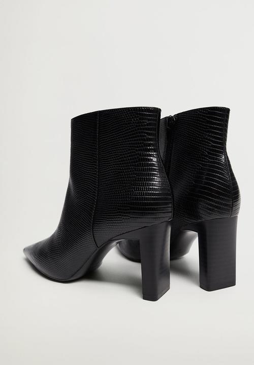 MANGO - Moon ankle boot - black