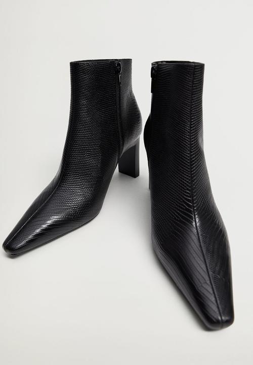 MANGO - Moon ankle boot - black