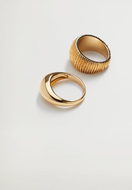 Violeta by Mango - Hydra ring - gold