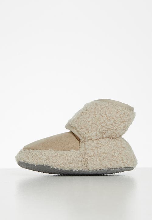 Pop Candy - Baby slippers - beige