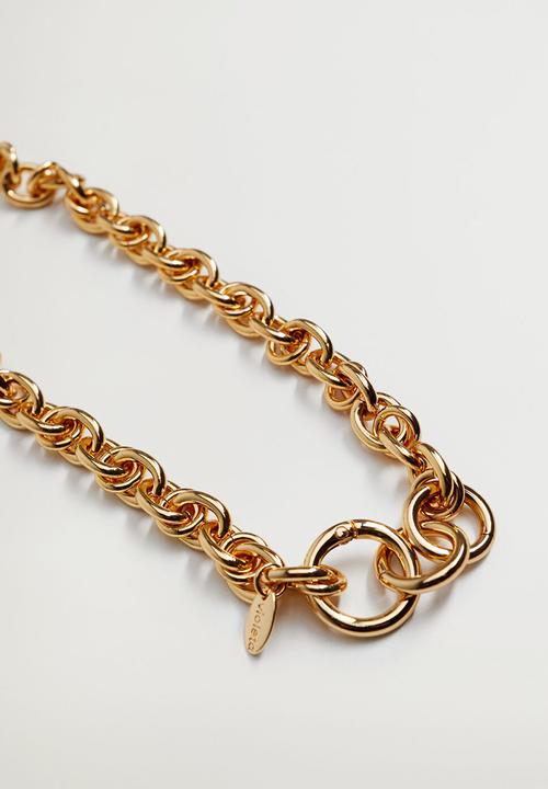 Violeta by Mango - Albali necklace - gold