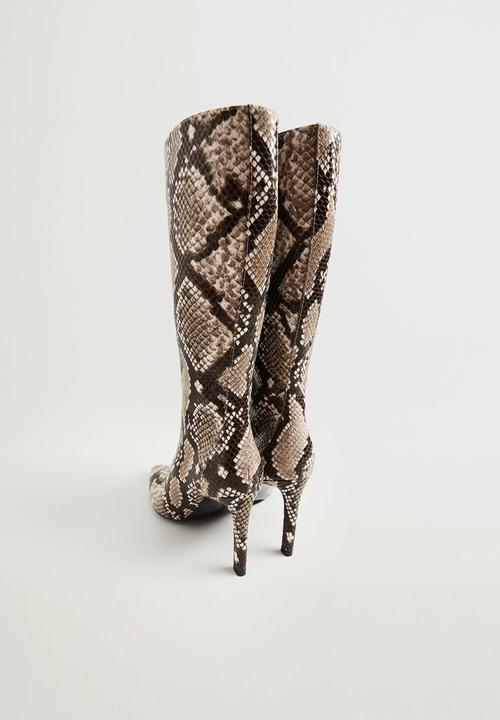 MANGO - Berry 1 boot - light / pastel brown