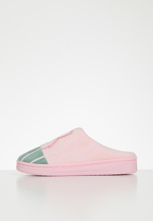 Pop Candy - Girls bunny printed slippers - pink