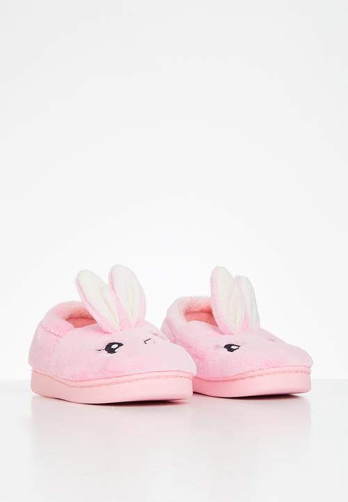 Pop Candy - Girls bunny ears slippers - pink