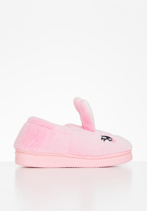 Pop Candy - Girls bunny ears slippers - pink