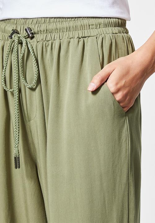 Superbalist - Twill jogger - light olive