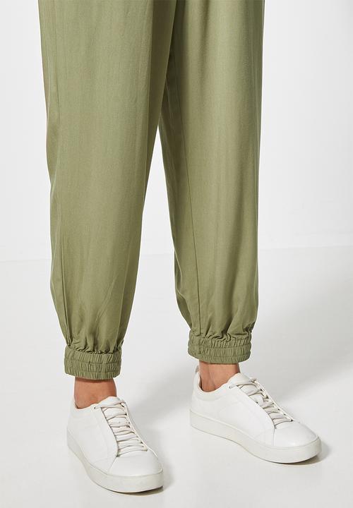 Superbalist - Twill jogger - light olive