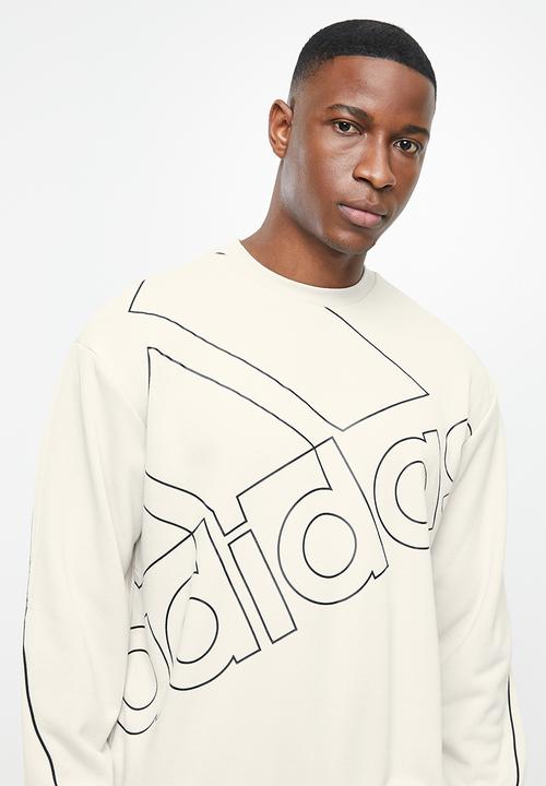 adidas Performance - Favs sweatshirt - neutral & black