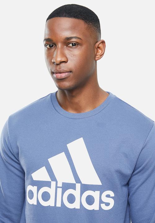 adidas Performance - Bl ft sweatshirt - blue