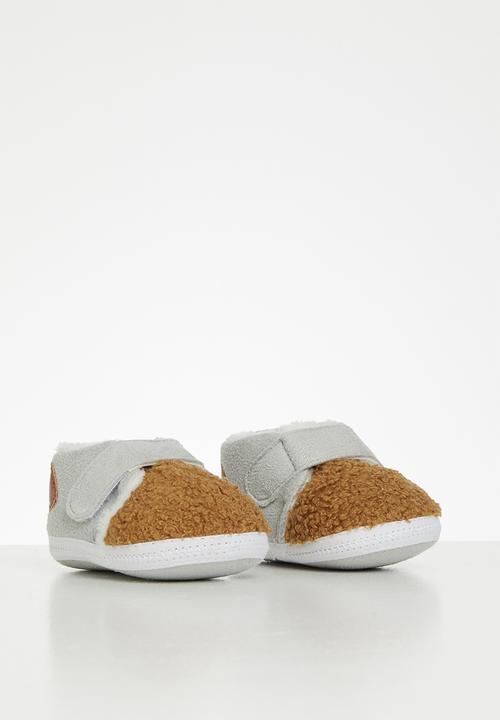Pop Candy - Soft sole shoes - brown & grey