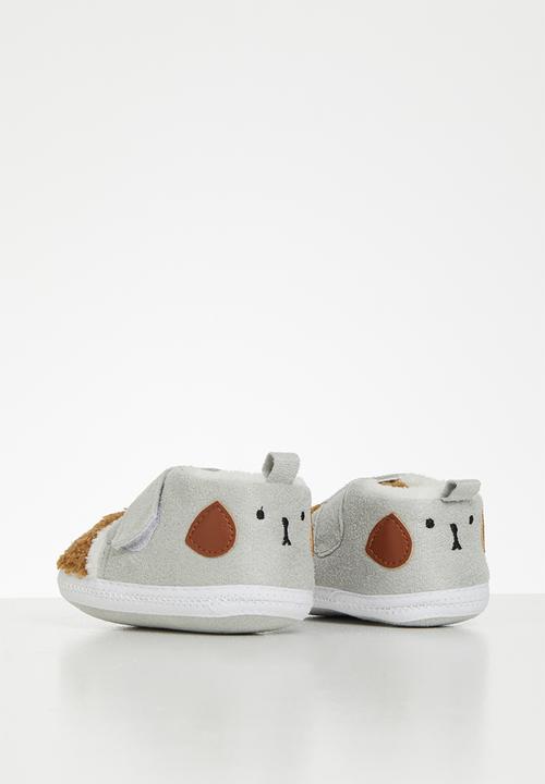 Pop Candy - Soft sole shoes - brown & grey