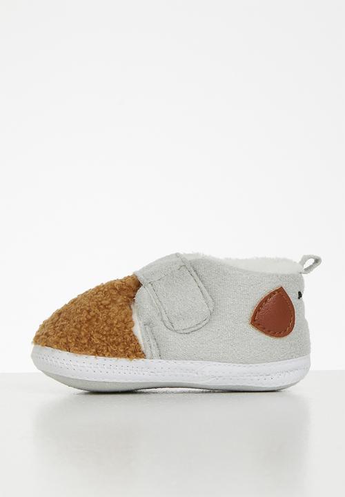 Pop Candy - Soft sole shoes - brown & grey