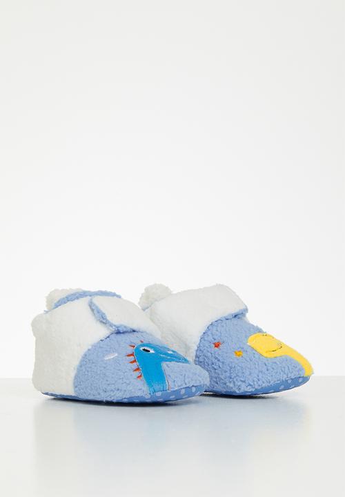 Pop Candy - Baby boys slippers - blue