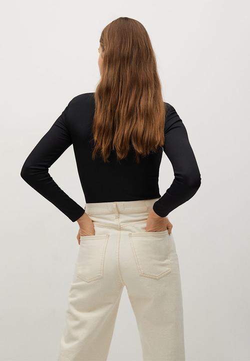 MANGO - Body marcela - black
