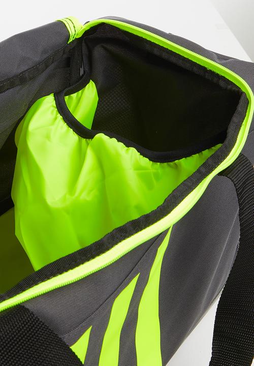 adidas Performance - 3 Stripes duffle - grey & yellow 