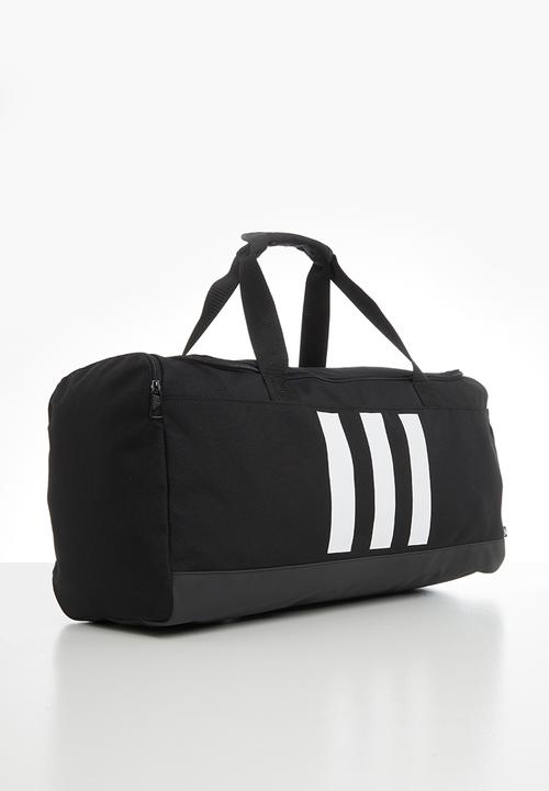 adidas Performance - 3 Stripes duffle - black & white