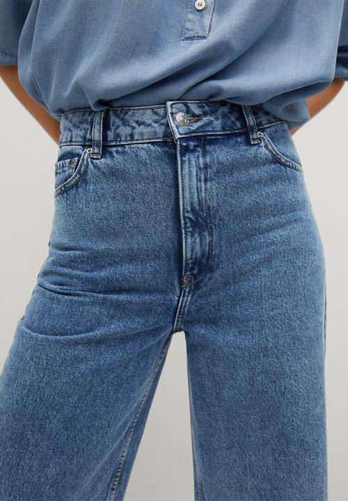 MANGO - Jeans caroline - blue