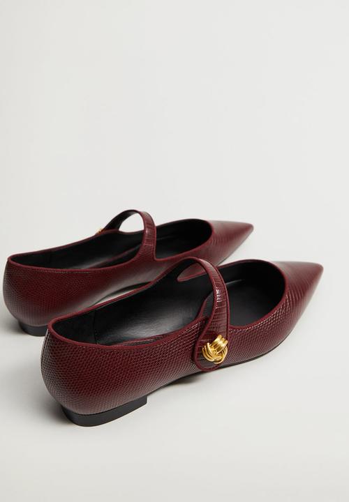 MANGO - Dover 1 mary jane - dark red