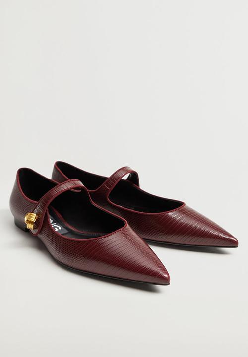 MANGO - Dover 1 mary jane - dark red