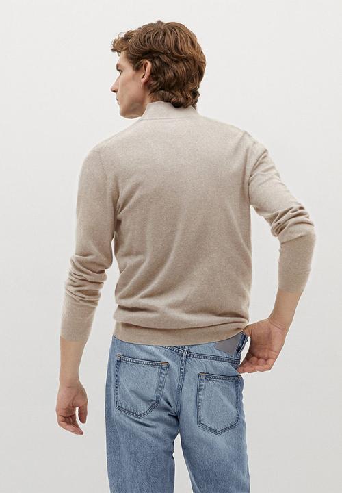 MANGO - Sweater tenp - light brown